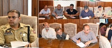 DC Kulgam reviews arrangements for Muharram-ul-Haram