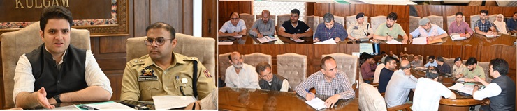 DC Kulgam reviews arrangements for Muharram-ul-Haram