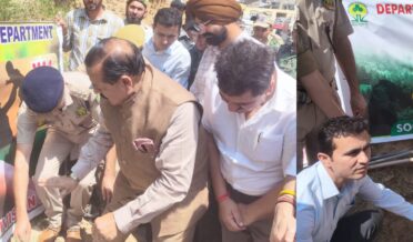 Dr Jitendra Singh visits Doda, participates in plantation drive