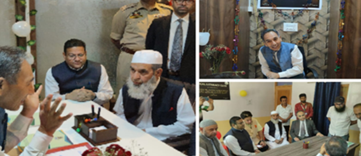 جسٹس تاشی ربستن نے کریسنٹ پبلک سکول اور بلالیہ ایجوکیشنل اِنسٹی چیوٹ سری نگر میں لیگل لٹریسی کلبوں کا اِفتتاح کیا