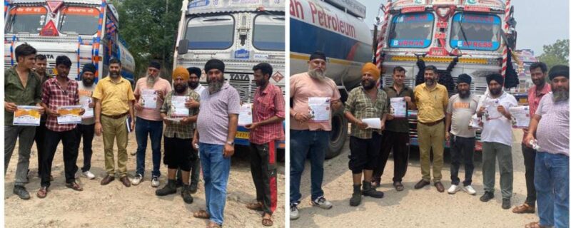 Labour Department launches special drive for truck drivers to register on e-Shram Portal