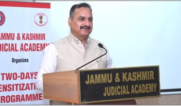 Two day sensitization programme for Judicial Officers concluded at J&K Judicial Academy