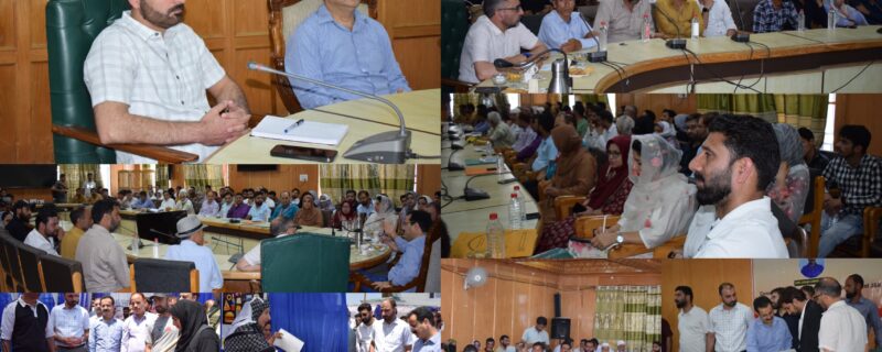 Zubair chairs public darbar at Pulwama