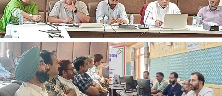 جموں وکشمیر الیکشن ڈیپارٹمنٹ نے 800 اَفسران کو’ الیکشن ایکس پنڈیچر مانیٹرنگ ‘کی تربیت دی
