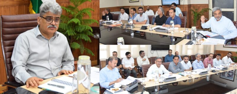 جل جیون مشن سکیموں کی تکمیل اور’ ہر گھر نل سے جل‘ سر ٹیفکیشن پر توجہ مرکوز کریں۔ چیف سیکرٹری