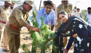 Mandeep Kaur kicks off mega Plantation Drive around Municipal landfill site Achan
