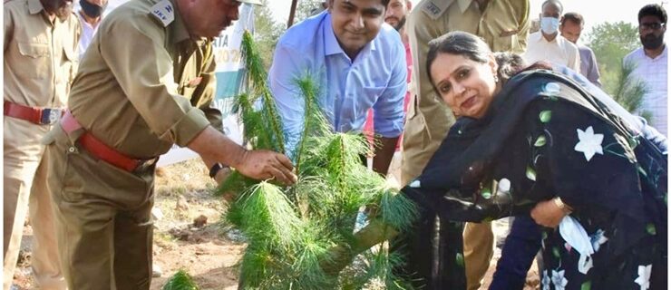 Mandeep Kaur kicks off mega Plantation Drive around Municipal landfill site Achan