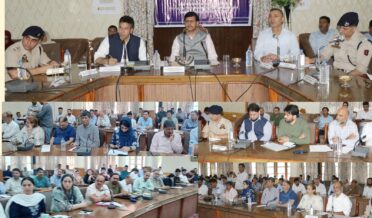 پرنسپل سیکرٹری داخلہ نے سری نگر میں عوامی دربار کی صدارت کی