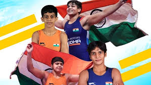 انڈر-17ورلڈ ریسلنگ چمپئن شپ میں ہندوستان کی 4بیٹیوں نے حاصل کیا طلائی تمغہ، کانگریس نے دی مبارکباد