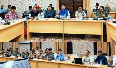 ڈِسٹرکٹ الیکشن آفیسر کشتواڑ نے ضلع میں حفاظتی اقدامات کا جائزہ لیا