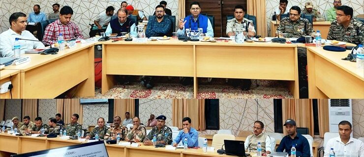 ڈِسٹرکٹ الیکشن آفیسر کشتواڑ نے ضلع میں حفاظتی اقدامات کا جائزہ لیا