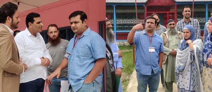 پانپور اسمبلی حلقہ کے جنرل اوبزرور نے پولنگ سٹیشنوں کا دورہ کیا اور تیاریوں کا جائزہ لیا