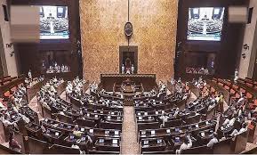 چھ نامزد ارکان کے ساتھ، این ڈی اے کو آر ایس میں کمزور اکثریت حاصل ہے