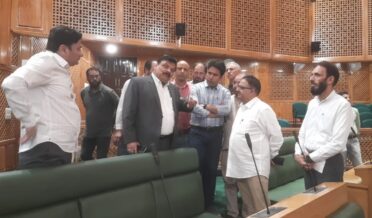 آلوک کمار نے سری نگر میں اسمبلی کمپلیکس کا معائینہ کیا