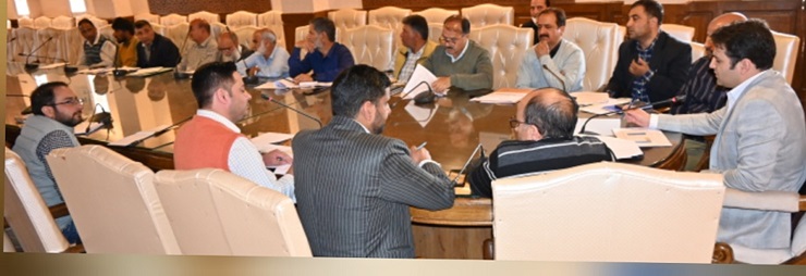 DC Kulgam reviews Power sector RDS scheme