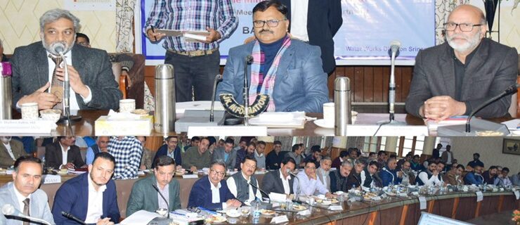 Javed Rana reviews functioning of Jal Shakti Department