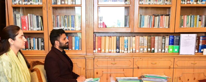 وجاہت فاروق ایل جی سے ملاقی