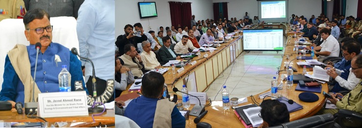Rana exhorts HODs to closely monitor execution of development projects in districts
