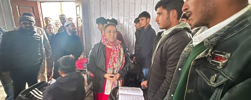 سکینہ مسعود اِیتونے گریز کا دورہ کیا اور ترقیاتی منظر نامے کا جائزہ لیا