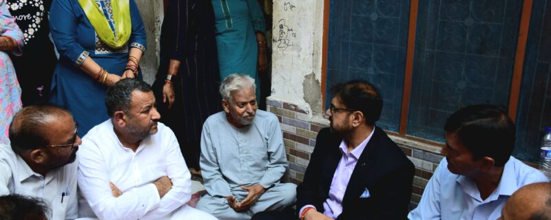 وزیر ستیش شرما نے ششی ابرول کے اہل خانہ کے ساتھ ملاقات کی