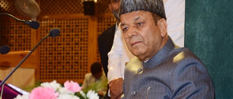 عبدالرحیم راتھر بلا مقابلہ جموں وکشمیر قانون ساز اسمبلی کے سپیکر منتخب