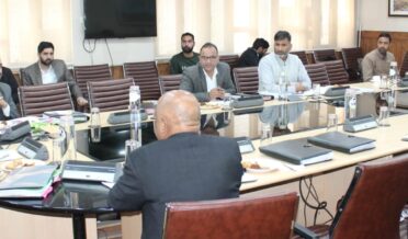 چیف سیکرٹر ی نے سینک سکول مانسبل کی ایگزیکٹیو کمیٹی میٹنگ کی صدارت کی