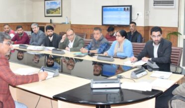 چیف سیکرٹری نے دسمبر تک آیوشمان بھارت معاملوں کا بیک لاگ کلیئر کرنے پر زور