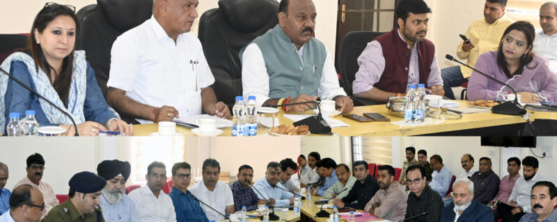 نائب وزیر اعلیٰ نے جھڑی میلے کی تیاریوں کا جائیزہ لیا ، کسانوں کی فلاح و بہبود پر توجہ دینے پر زور دیا