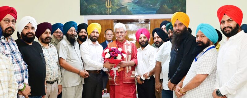 متعددوفود کی لفٹینٹ گورنر سے ملاقات