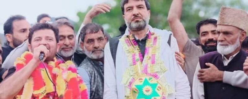 ایم ایل اے کرناہ جاوید احمد مرچال نے تسلیم عارف میر کو پرائیویٹ سیکریٹری مقرر کیا