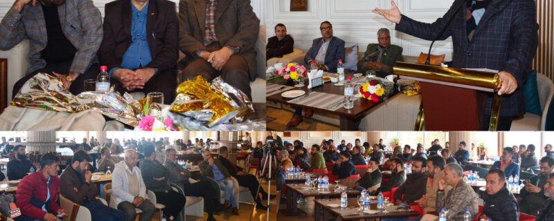 حکومت باغبانی شعبے کے فروغ اور کاشت کاروں کی فلاح بہبود کیلئے پُر عزم ہے۔ جاوید احمد ڈار