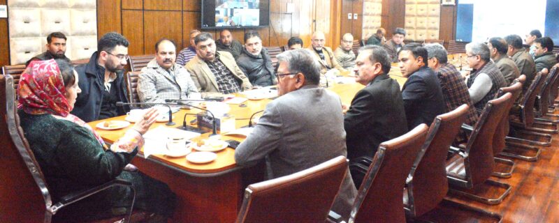 حکومت جموں و کشمیر میں عالمی معیار کا صحت بنیادی ڈھانچہ قائم کرنے کیلئے پُرعزم ہے۔سکینہ مسعود