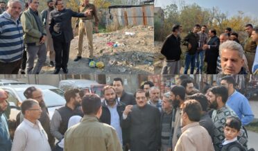 مبارک گُل نے مالاپور ،کھائیوان سرینگر کا دورہ کیا ، عوامی مسائل کا جائیزہ لیا