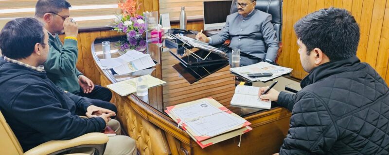 جاوید احمد رانا نے پرنائی ہائیڈرو الیکٹرک پروجیکٹ کی پیش رفت کا جائزہ لیا