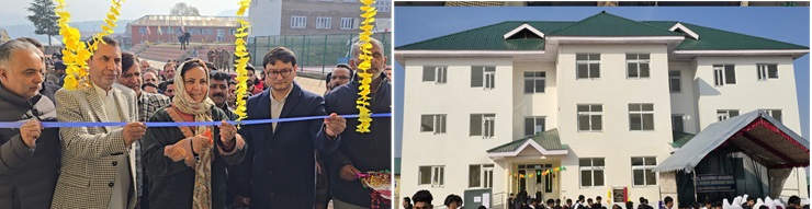 Sakeena Masood inaugurates Rs. 3.66 Crore Composite School Building at Chandilora, Tangmarg, reviews Winter Preparedness-18