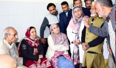 وزیر سکینہ مسعود اِیتو نے بڈگام کا دورہ کیا