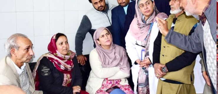 وزیر سکینہ مسعود اِیتو نے بڈگام کا دورہ کیا