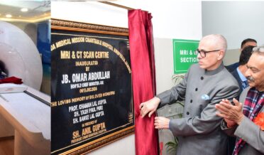 CM Omar Abdullah inaugurates MRI, CT Scan Center at SVMM Charitable Hospital Ambphalla, Jammu-17