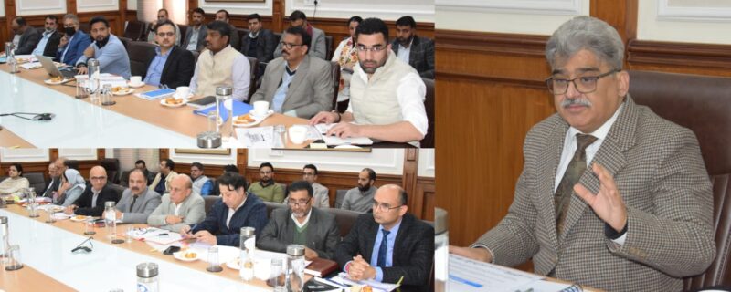CS reviews upgradation of infrastructure and services in health sector