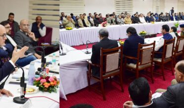 Chief Minister Omar Abdullah holds interaction with Civil Society Jammu-
