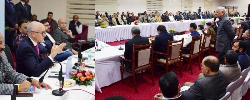 Chief Minister Omar Abdullah holds interaction with Civil Society Jammu-