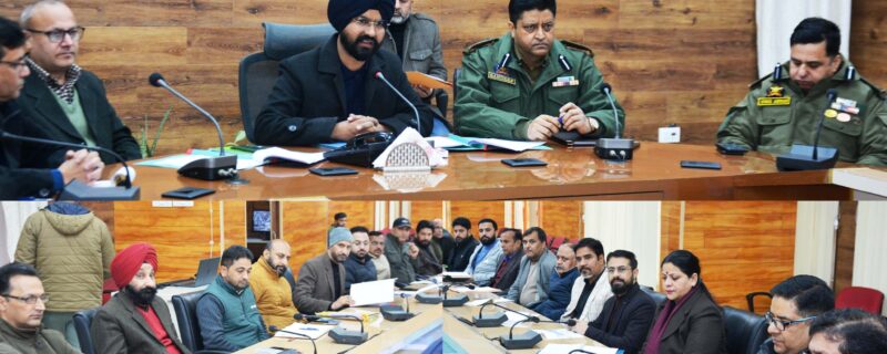 ضلع ترقیاتی کمشنر ڈوڈہ نے یوم جمہوریہ 2025 کے اِنتظامات پر تبادلہ خیال کیا