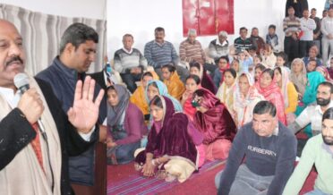 نائب وزیرا علیٰ نے دھنکا اور لنگر نوشہرہ میں عوامی دربار کا اِنعقاد کیا