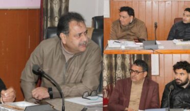 Deputy Chief Minister reviews progress on development works in Nowshera