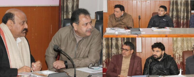 Deputy Chief Minister reviews progress on development works in Nowshera