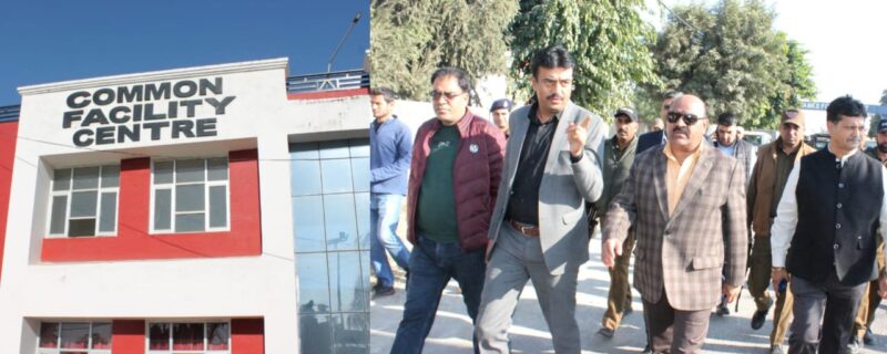 نائب وزیر اعلیٰ نے کٹھوعہ انڈسٹریل اسٹیٹس کا معائینہ کیا