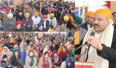 نائب وزیر اعلیٰ نے سنت بابا سندر سنگھ جی کی 81ویں سالانہ برسی کی تقریب میں شرکت کی