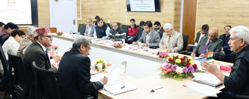 لفٹینٹ گورنر نے شری ماتا ویشنو دیوی یونیورسٹی کی 35 ویں ایگزیکٹو کونسل کی میٹنگ کی صدارت کی