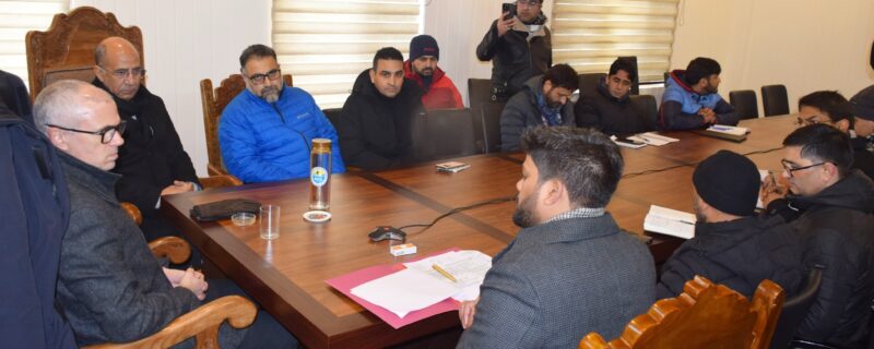 Post snowfall, CM Omar Abdullah inspects facilities at Ganderbal hospital