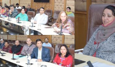 سکینہ اِیتو نے صوبہ جموں کی سرکاری اِمدادسے چلنے والی این جی اوز کی کارکردگی او رکام کاج کا جائزہ کیا